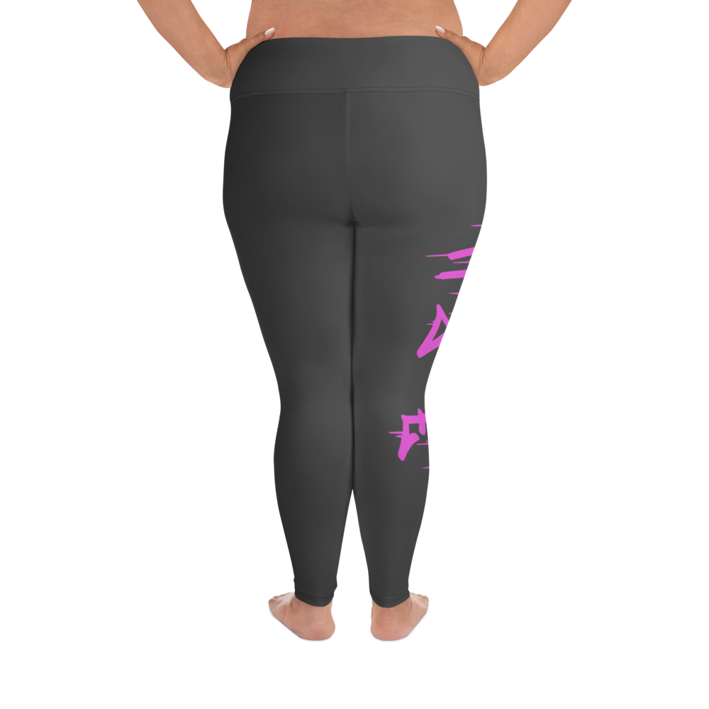 All-Over Print Plus Size Leggings