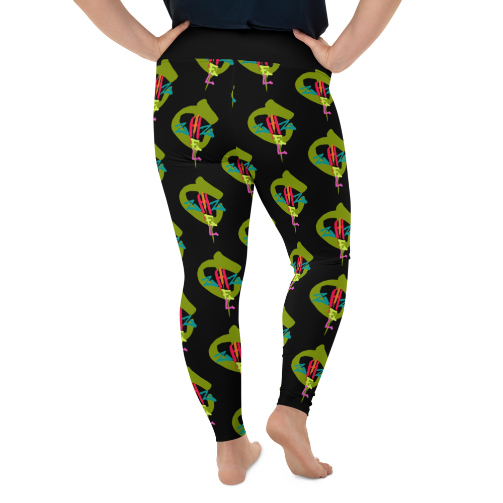 All-Over Print Plus Size Leggings
