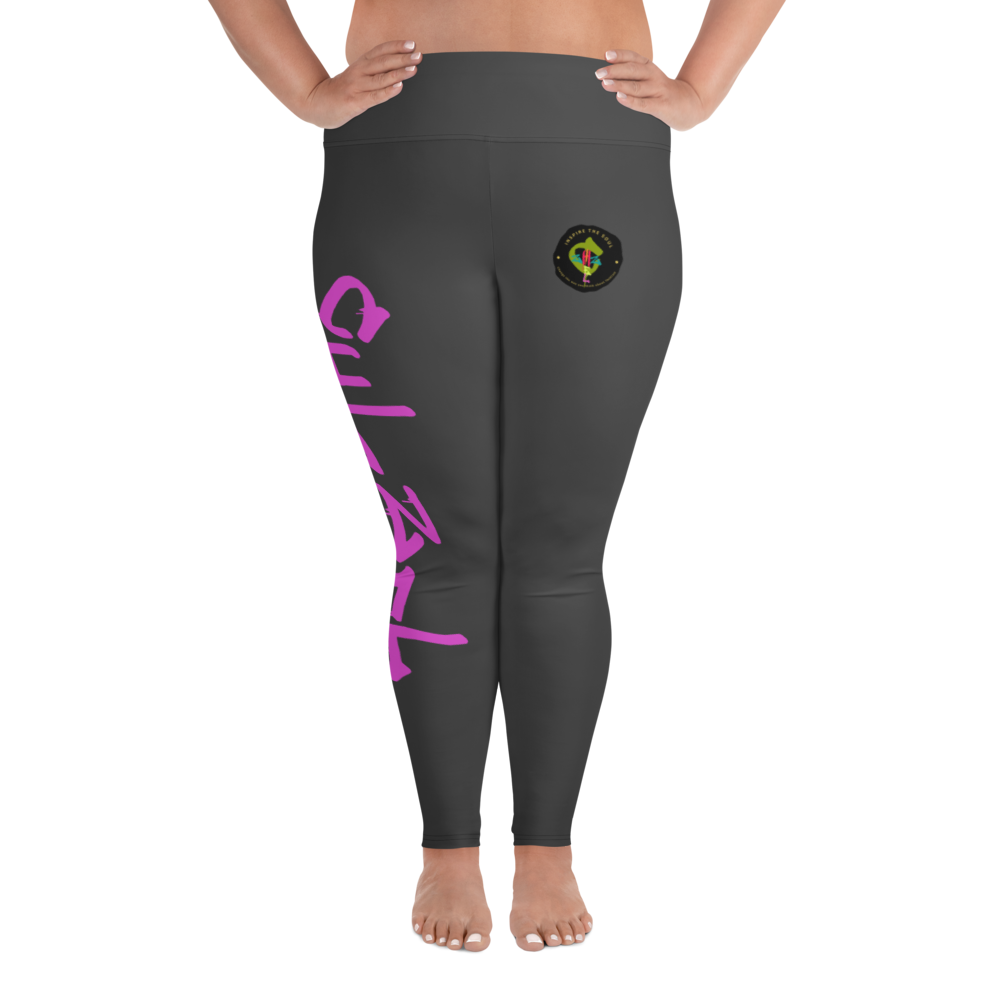 All-Over Print Plus Size Leggings