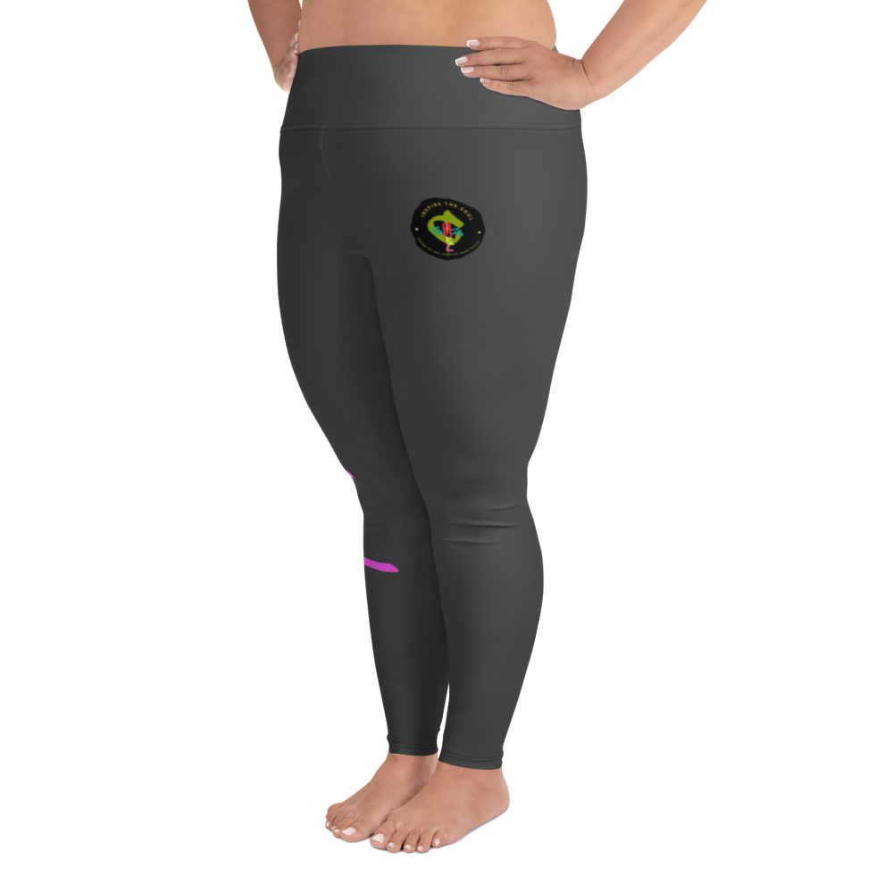 All-Over Print Plus Size Leggings