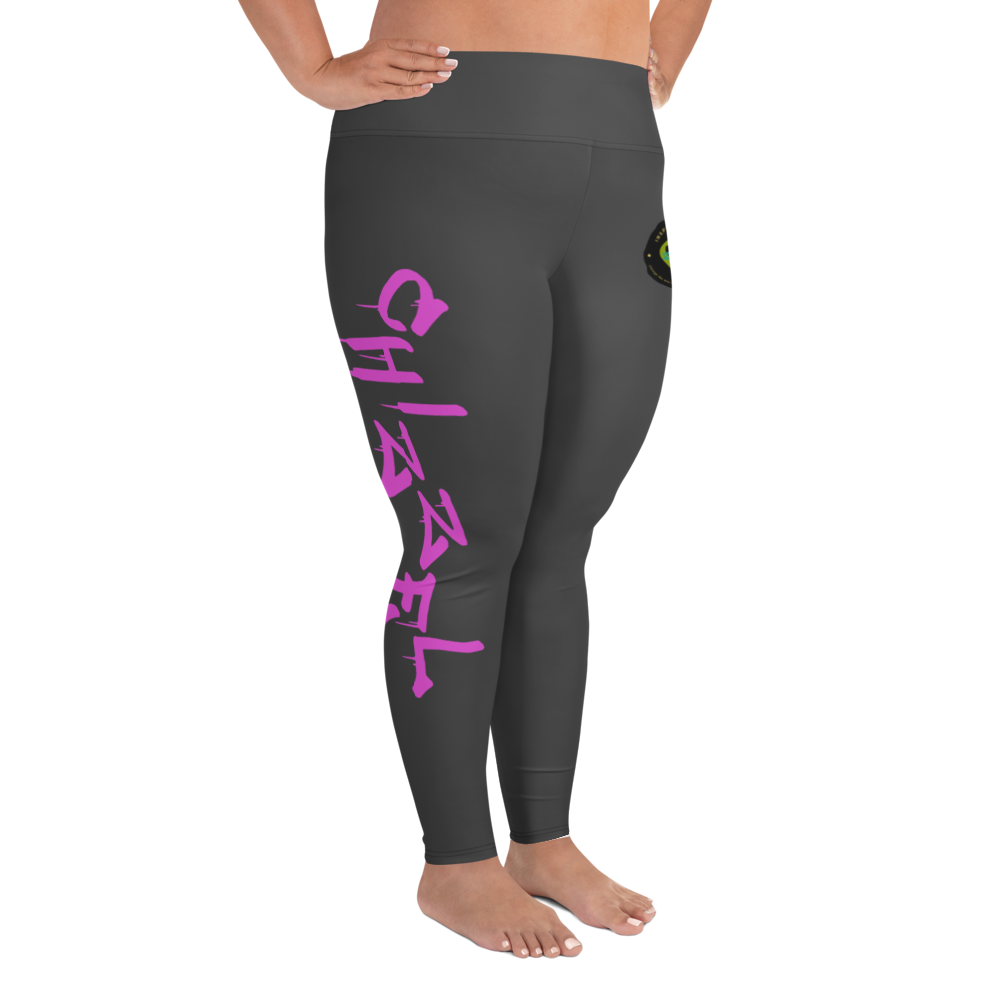 All-Over Print Plus Size Leggings