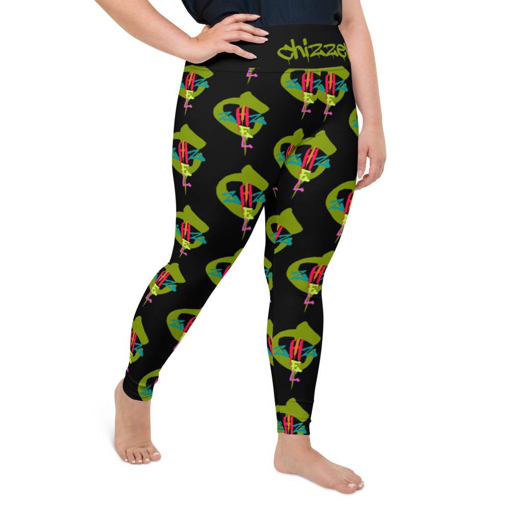 All-Over Print Plus Size Leggings