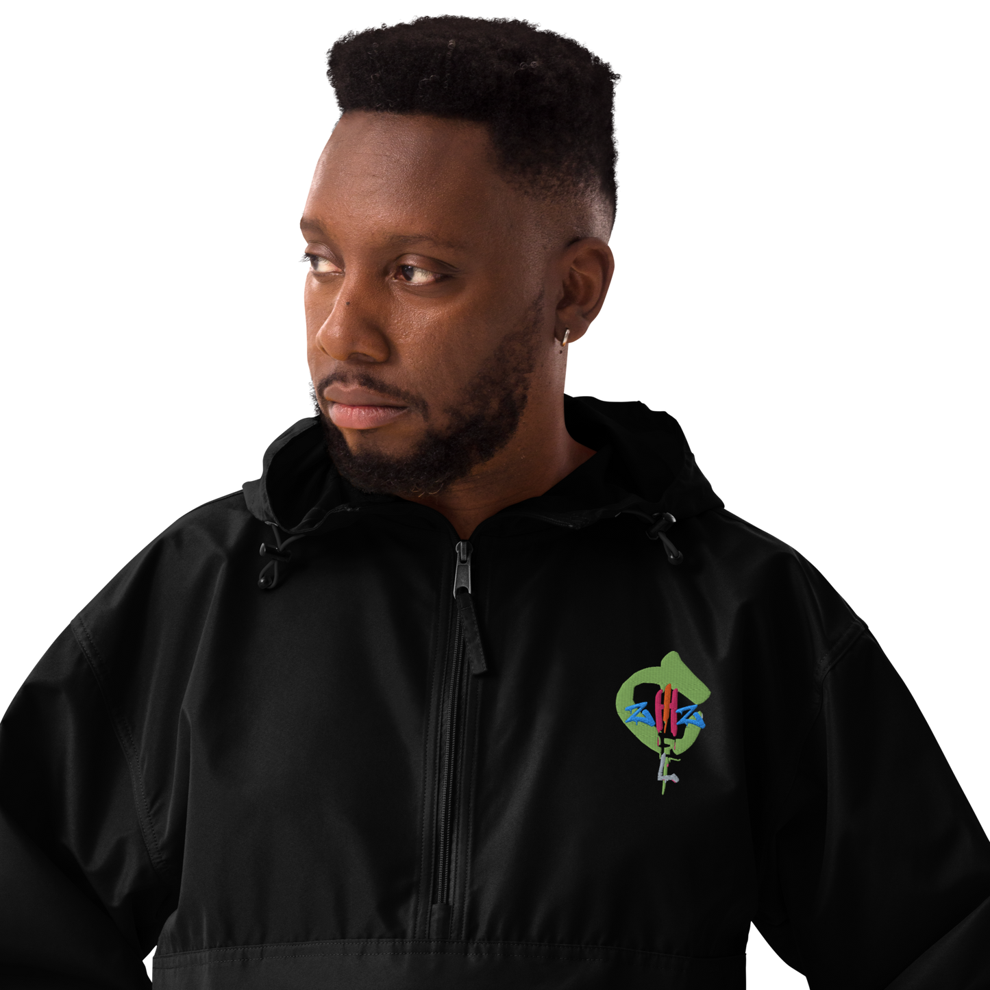 Embroidered Champion Packable Jacket