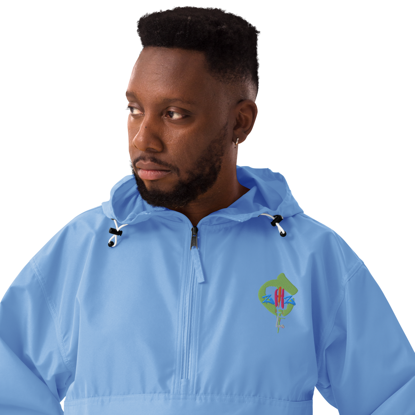 Embroidered Champion Packable Jacket