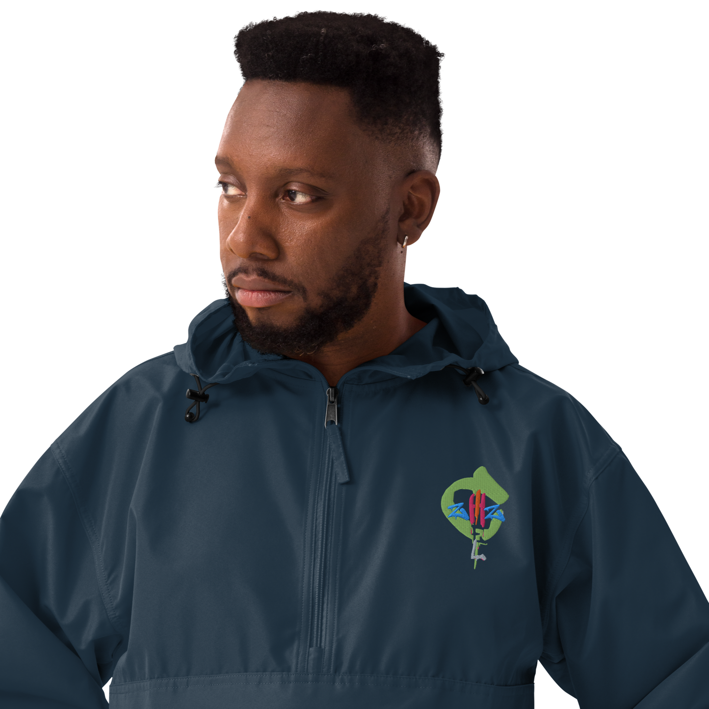 Embroidered Champion Packable Jacket