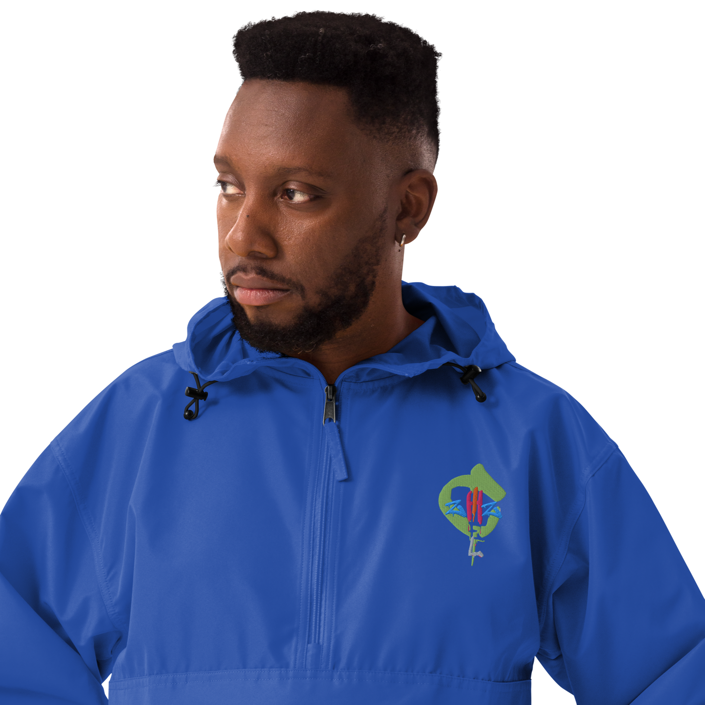 Embroidered Champion Packable Jacket