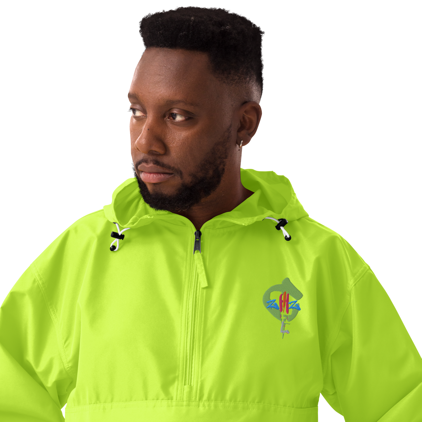 Embroidered Champion Packable Jacket