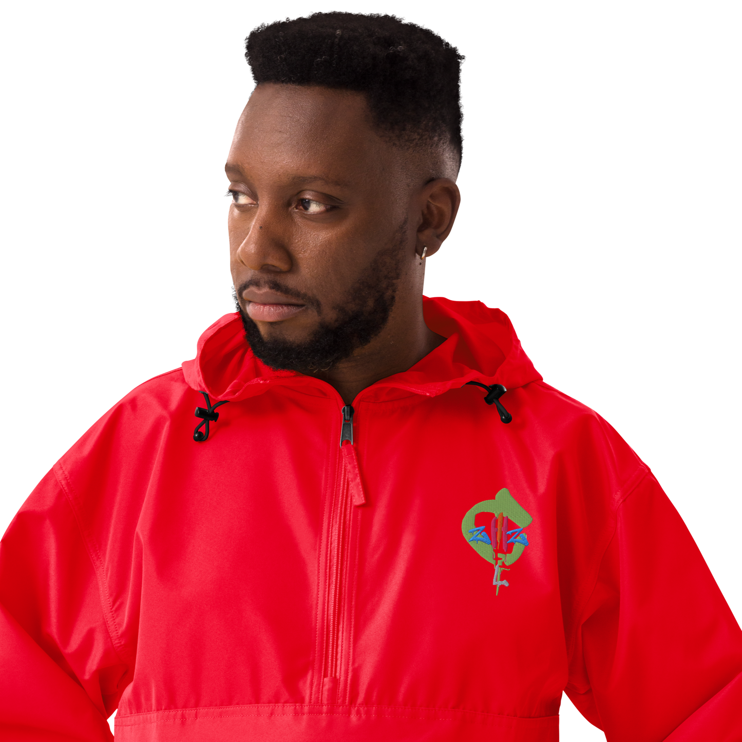 Embroidered Champion Packable Jacket