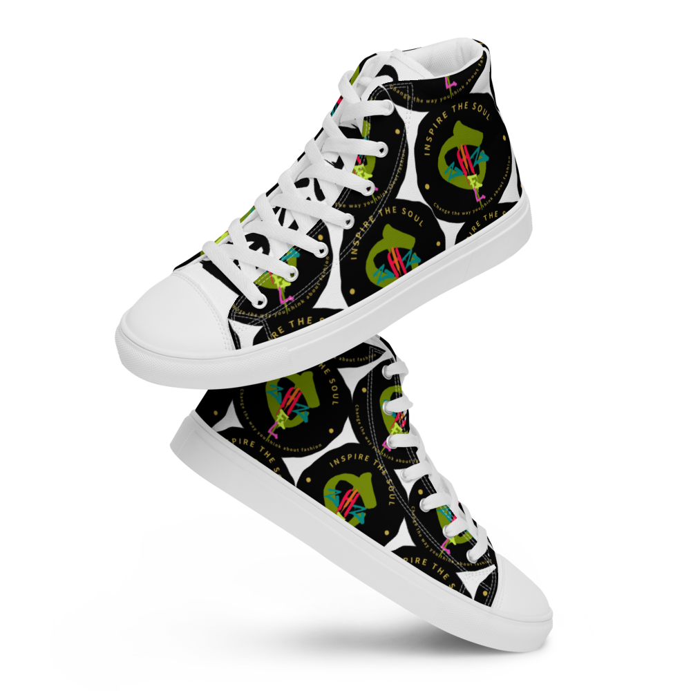 aChizzel High Top Canvas Shoes