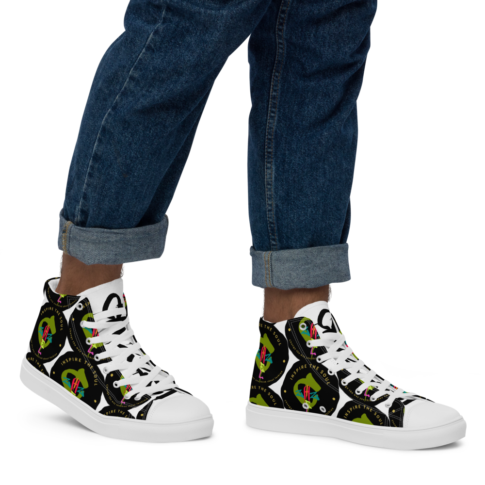 aChizzel High Top Canvas Shoes