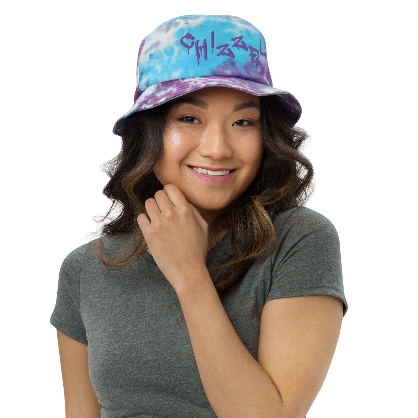 Tie-dye bucket hat