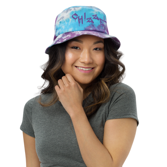 Tie-dye bucket hat
