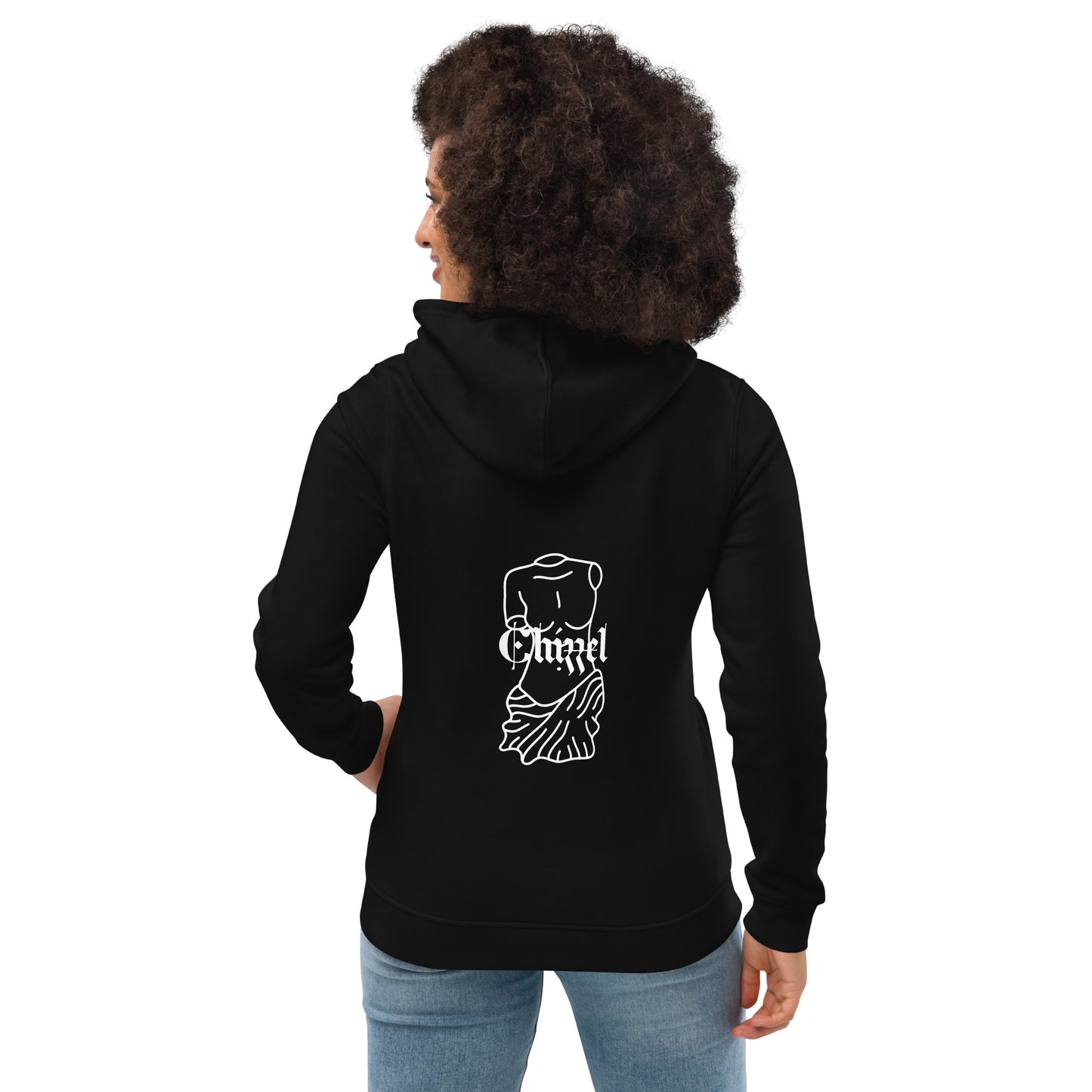 Women's eco fitted hoodie