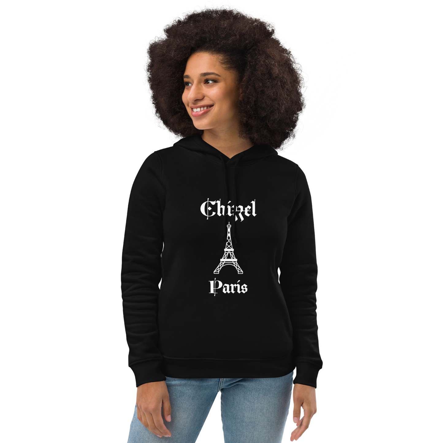 Women's eco fitted hoodie