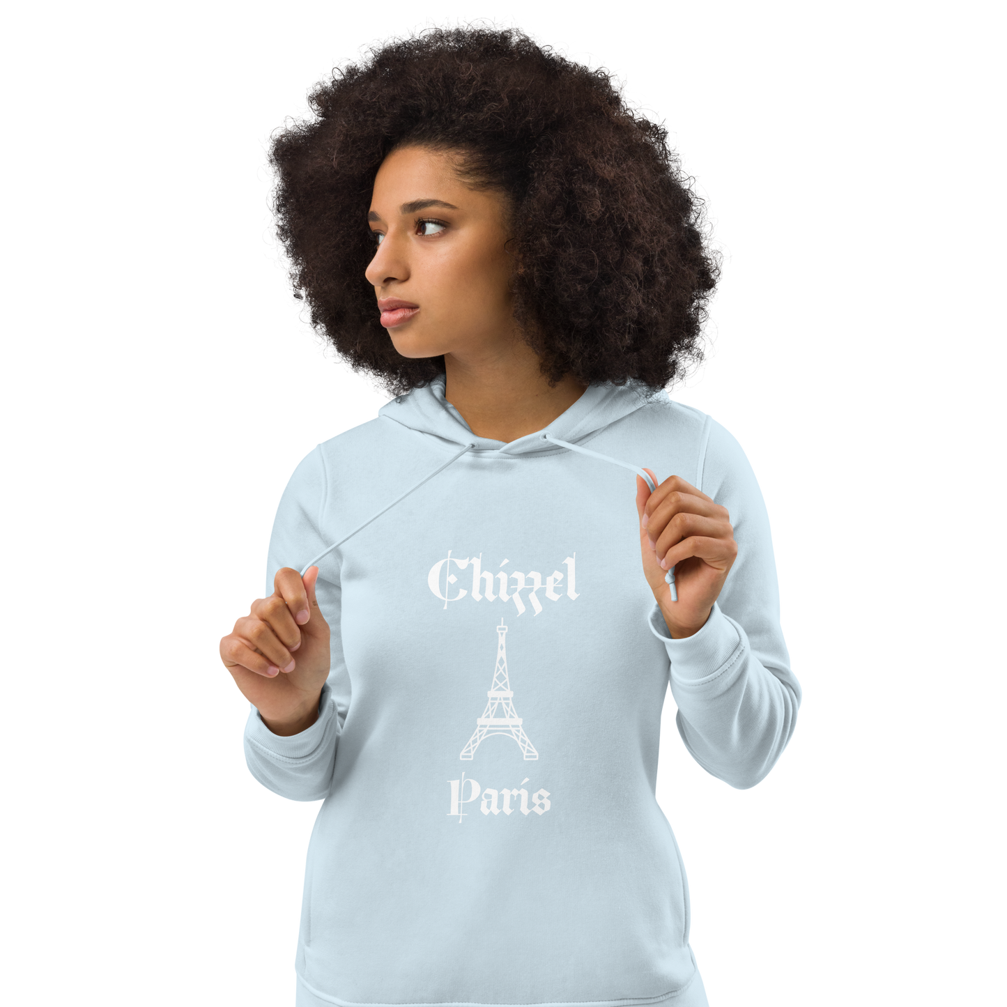 Women's eco fitted hoodie