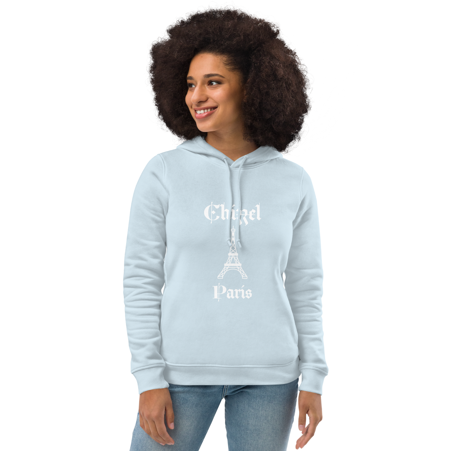 Women's eco fitted hoodie