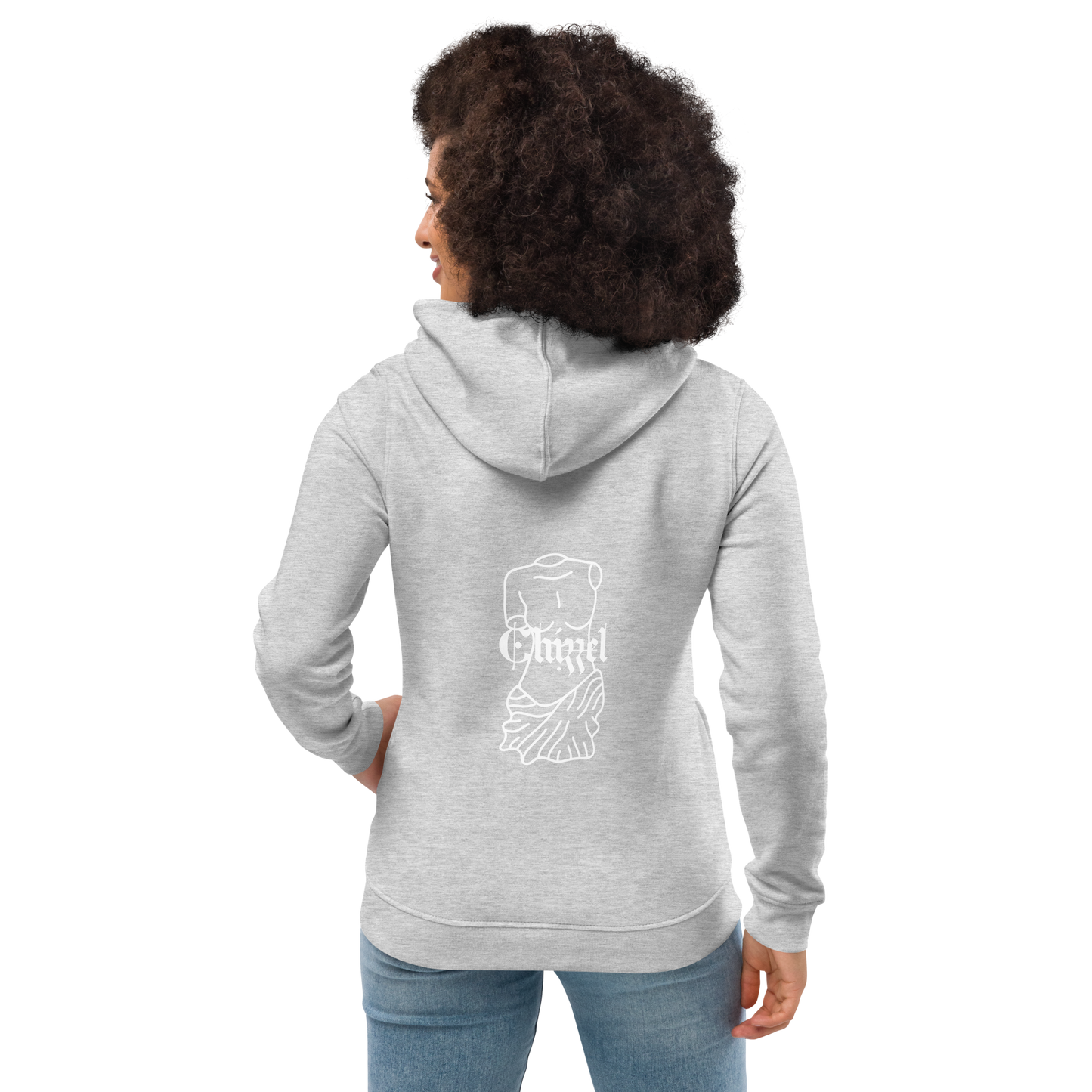Women's eco fitted hoodie