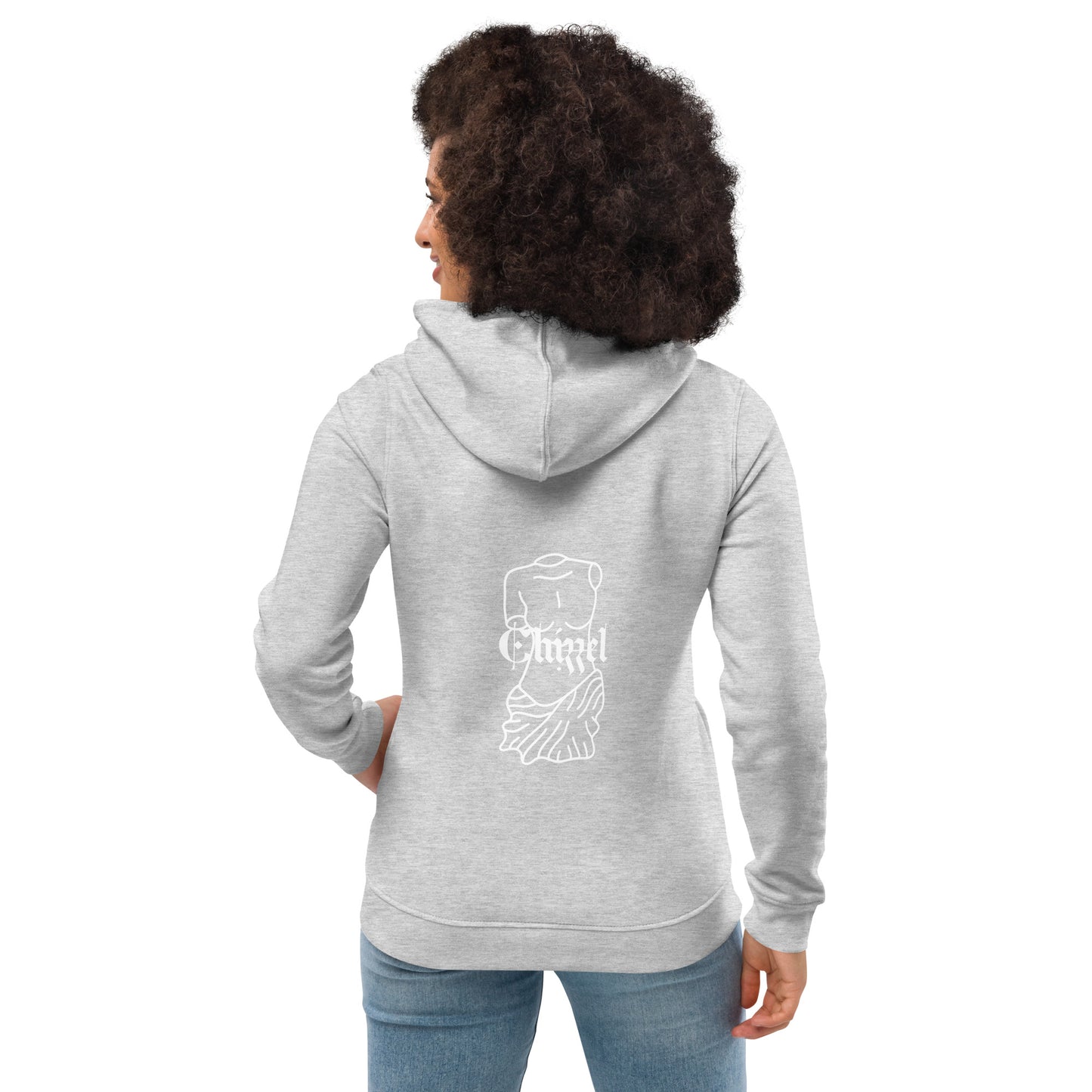Women's eco fitted hoodie