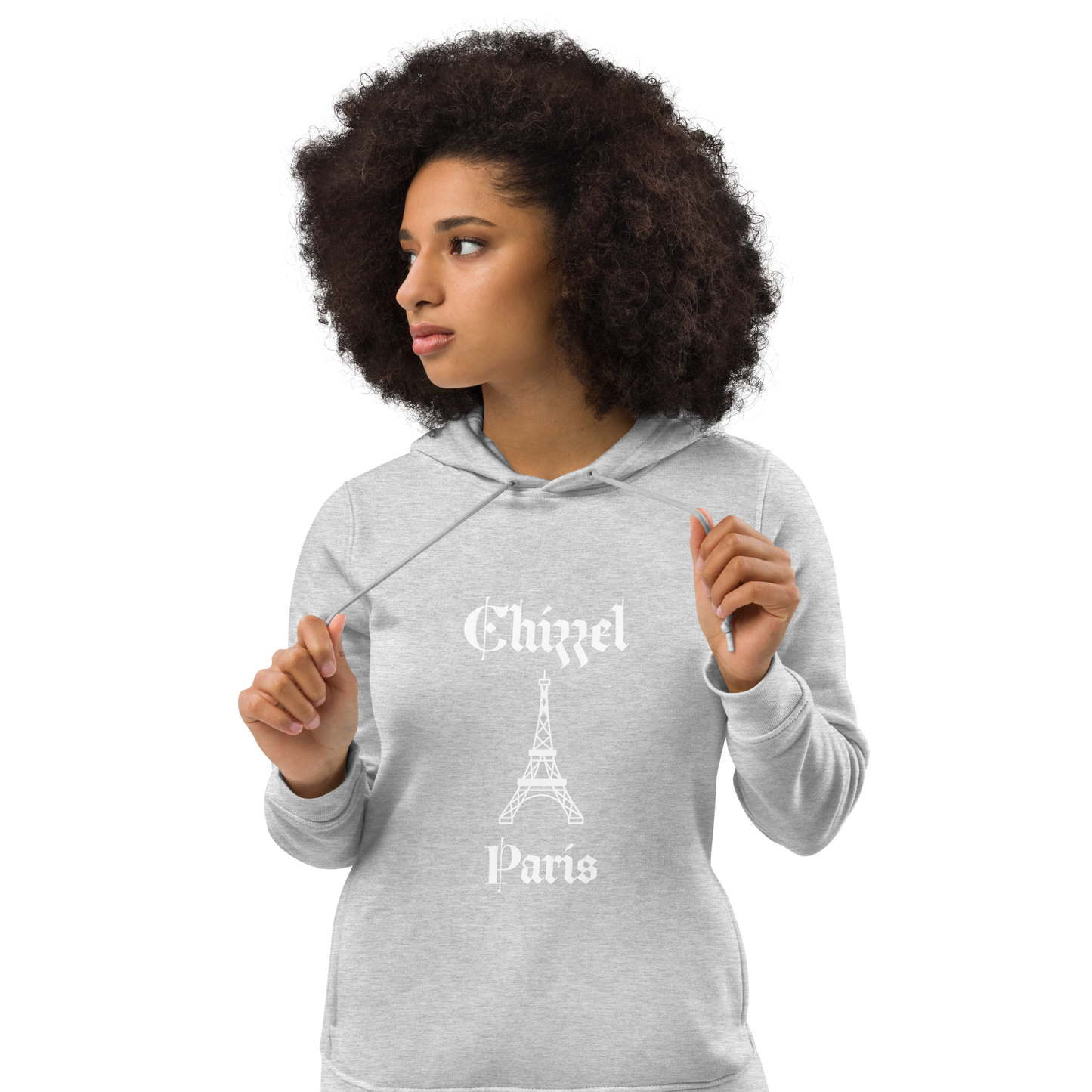 Women's eco fitted hoodie