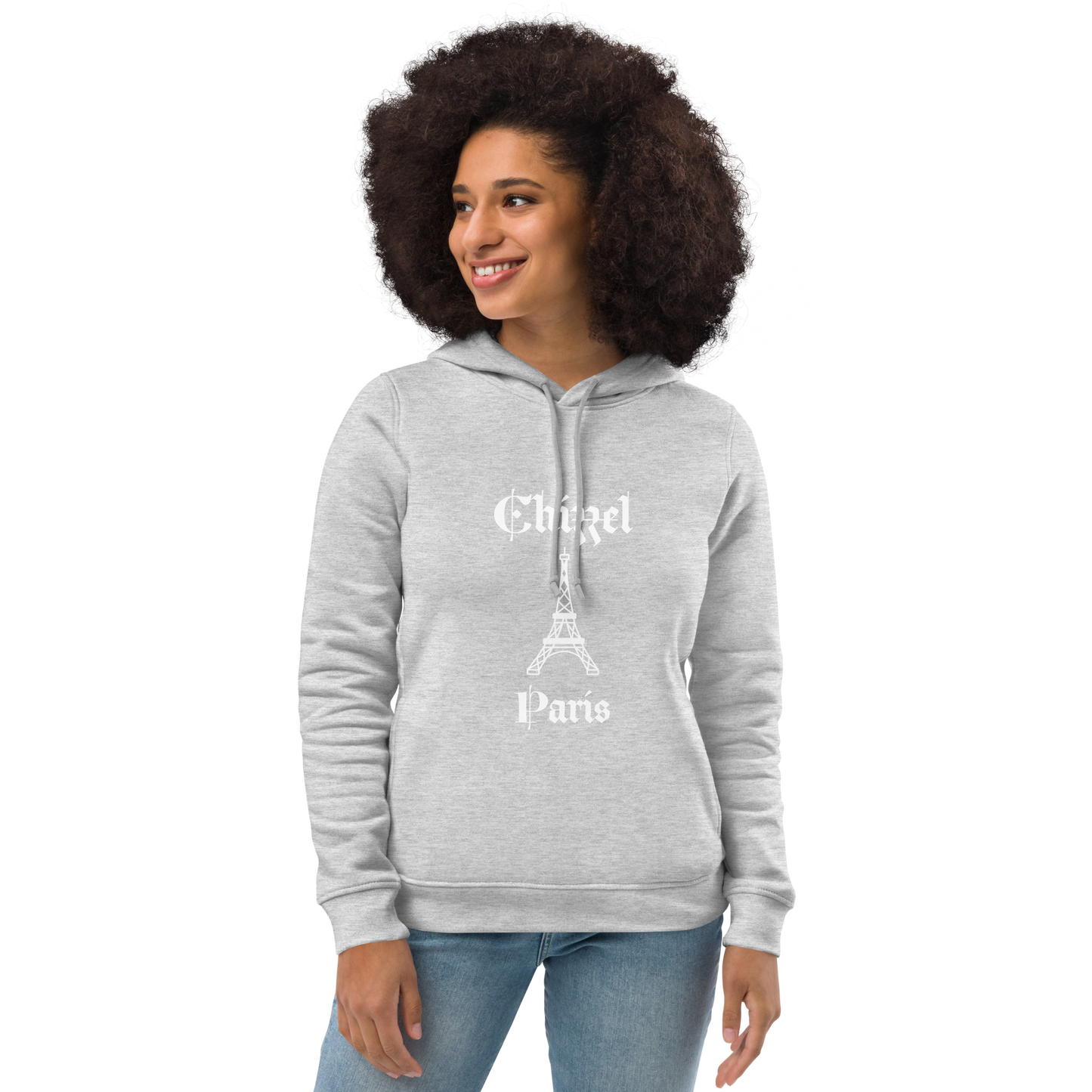 Women's eco fitted hoodie