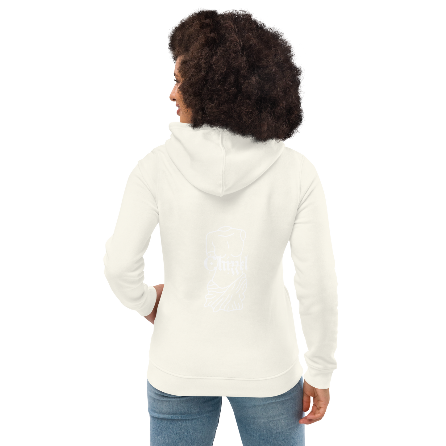 Women's eco fitted hoodie