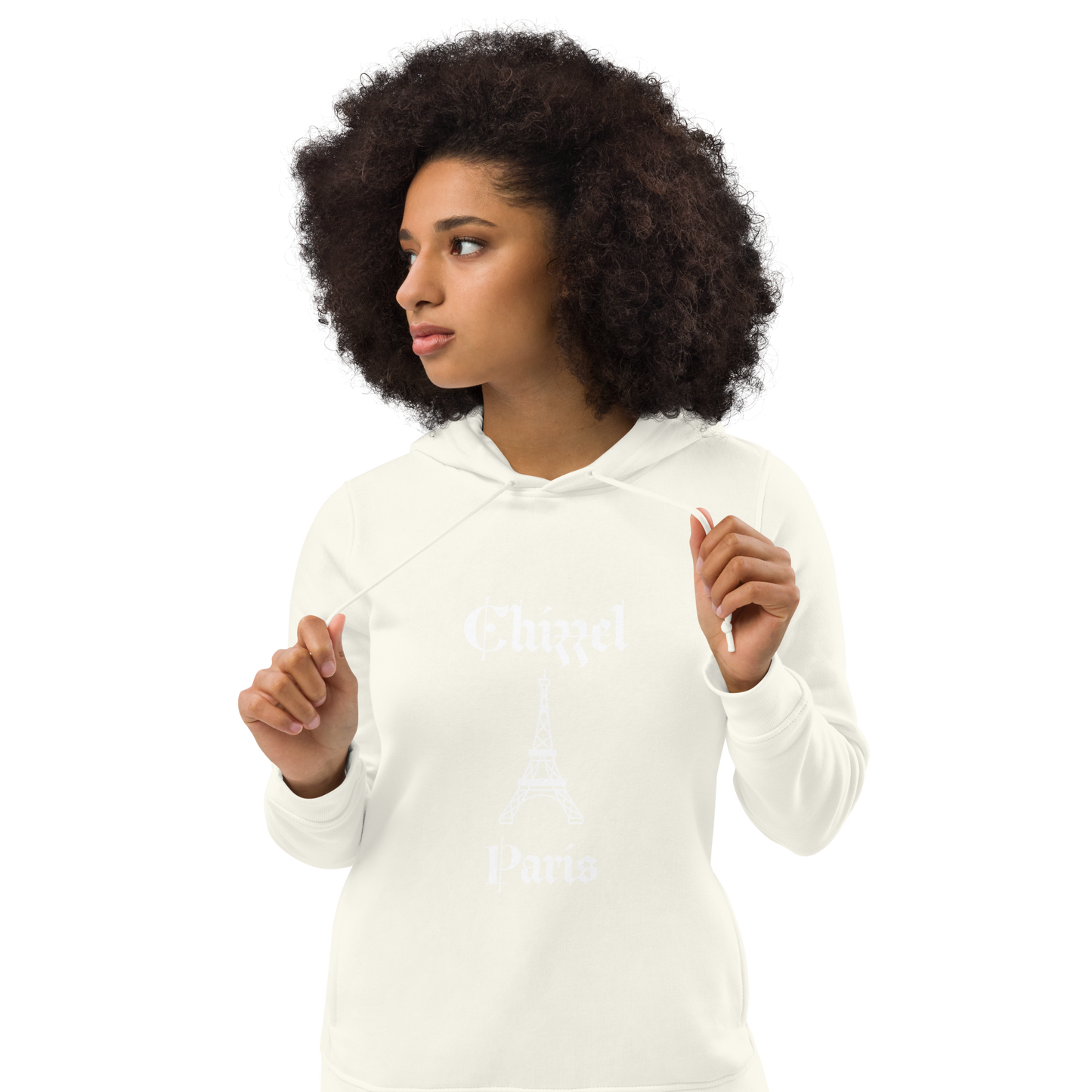 Women's eco fitted hoodie