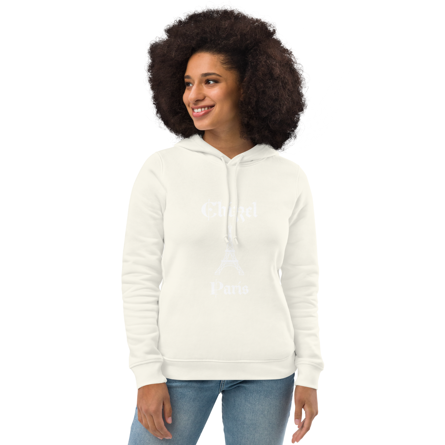 Women's eco fitted hoodie