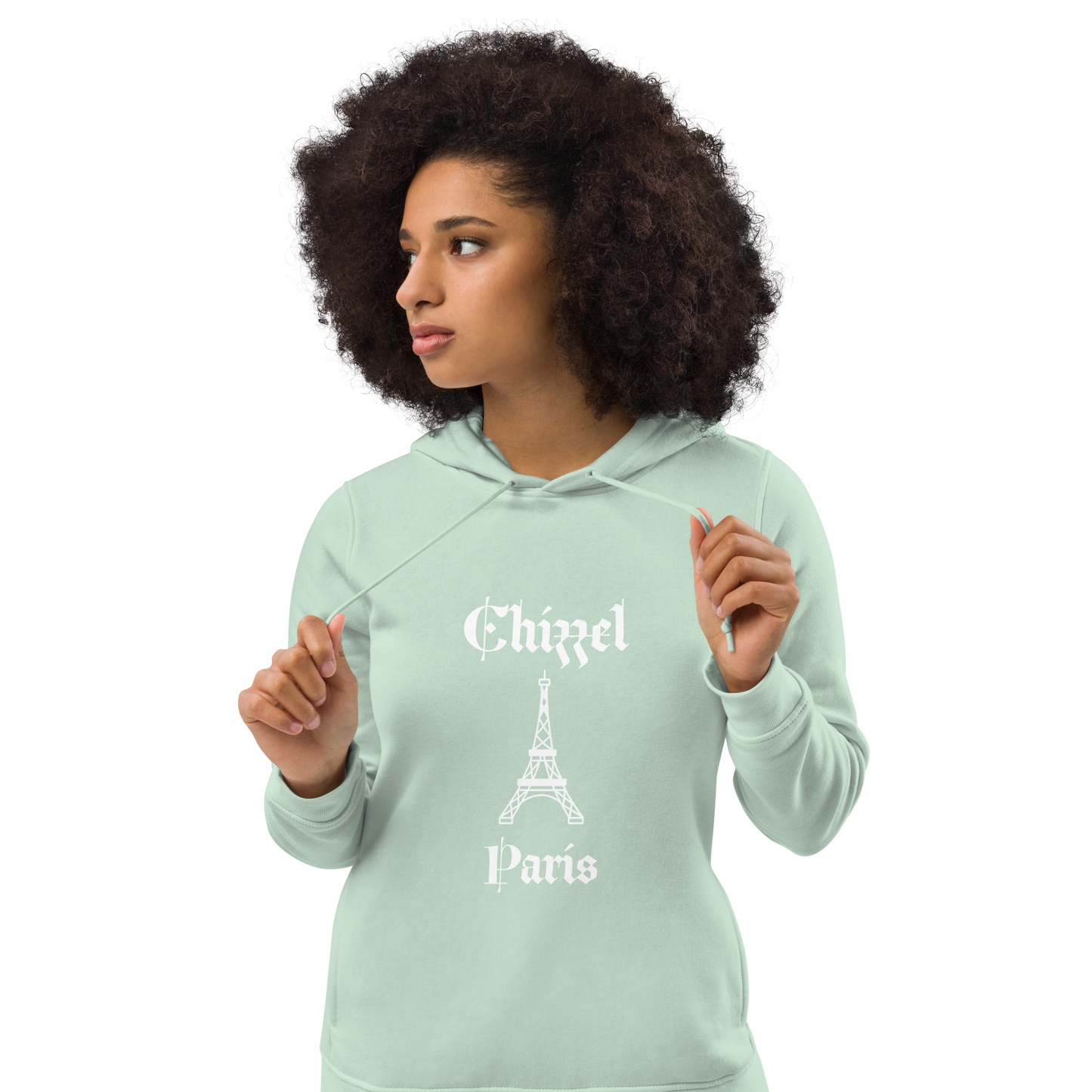 Women's eco fitted hoodie