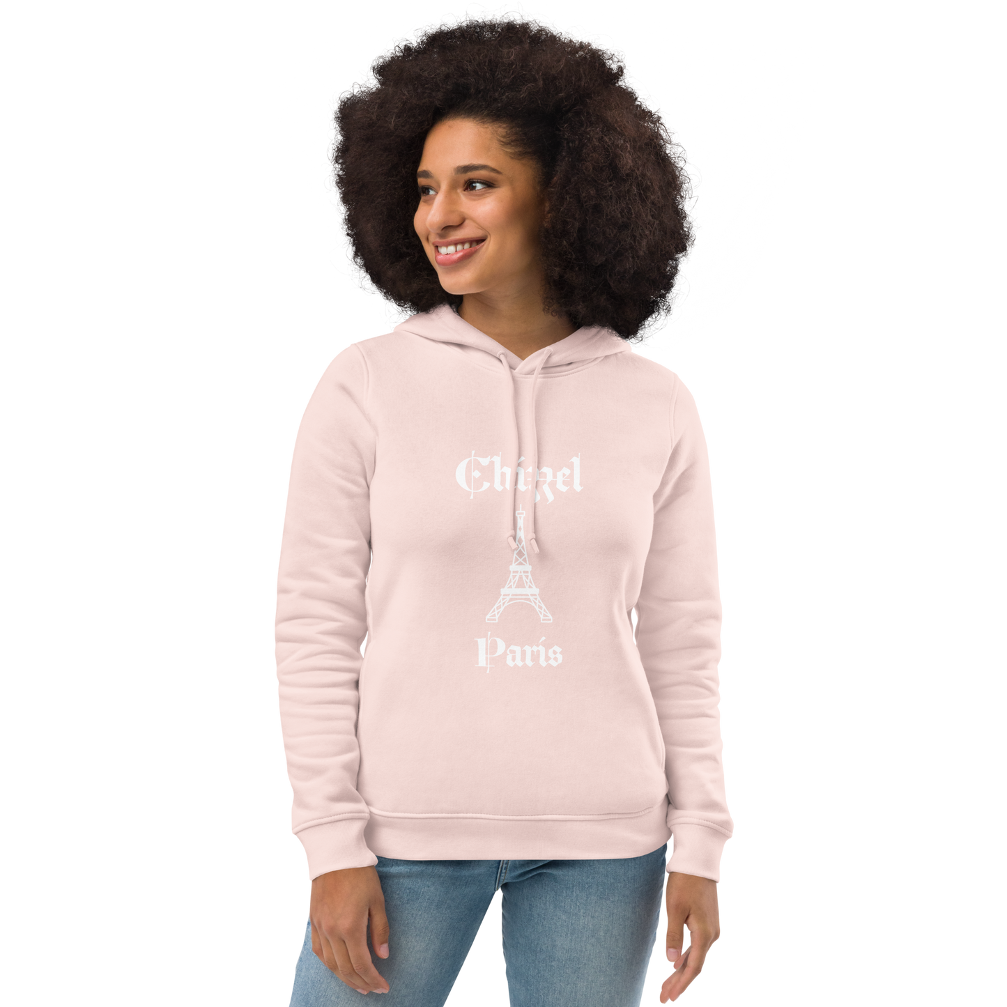 Women's eco fitted hoodie
