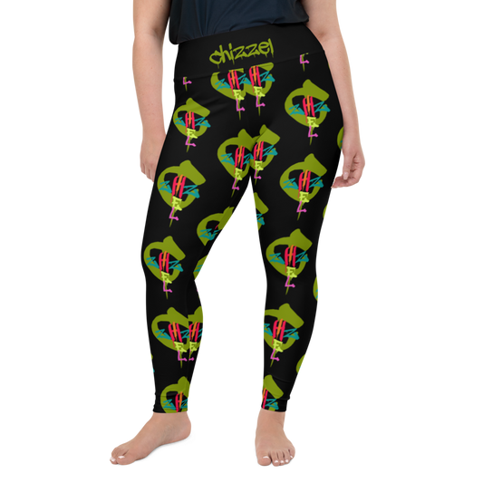 All-Over Print Plus Size Leggings