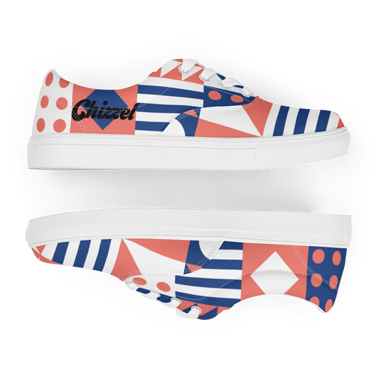 Men’s lace-up canvas shoes